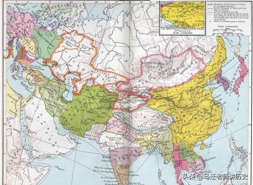 -出人意料：外国出版的历代中国历史疆域图-第15图