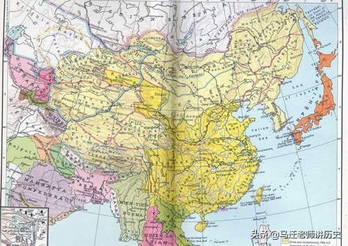 -出人意料：外国出版的历代中国历史疆域图-第17图