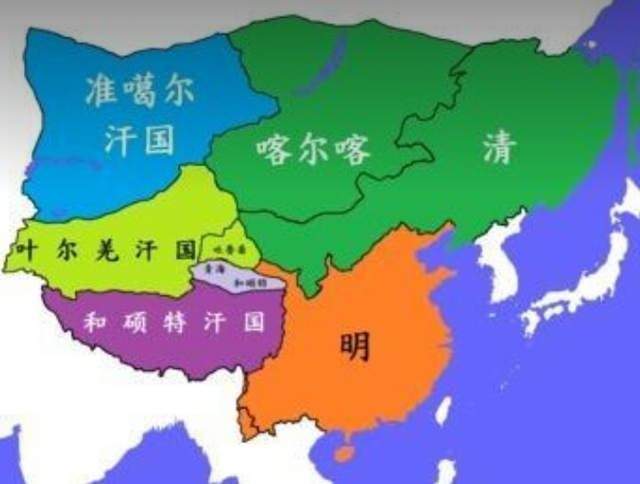 明末清初蒙古各部在西藏的角逐-民族史