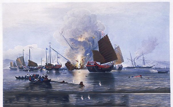 鸦片战争时英军眼里的中国火药