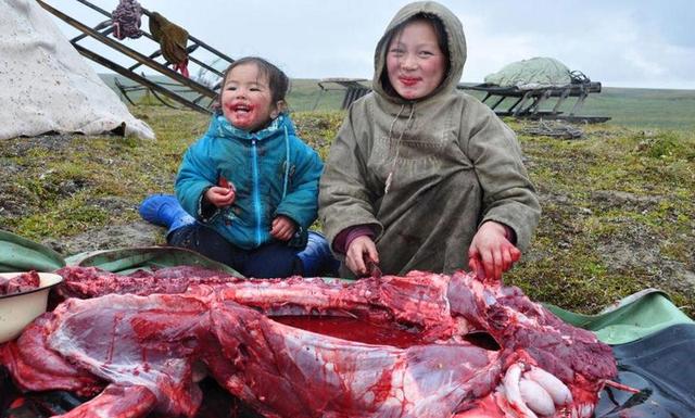 丁零-生吃鹿肉喝鹿血，住在零下50度冰雪中，他们据说是中国古代的“丁零”人-第2图