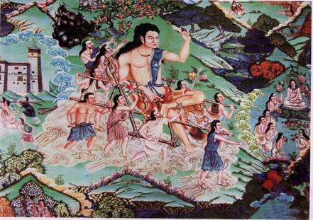 吐蕃起源：吐蕃第一代赞普聂墀赞普，天神之子