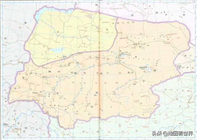 -新疆历史地图和沿革，图解新疆是什么时候划入中国版图的-第4图