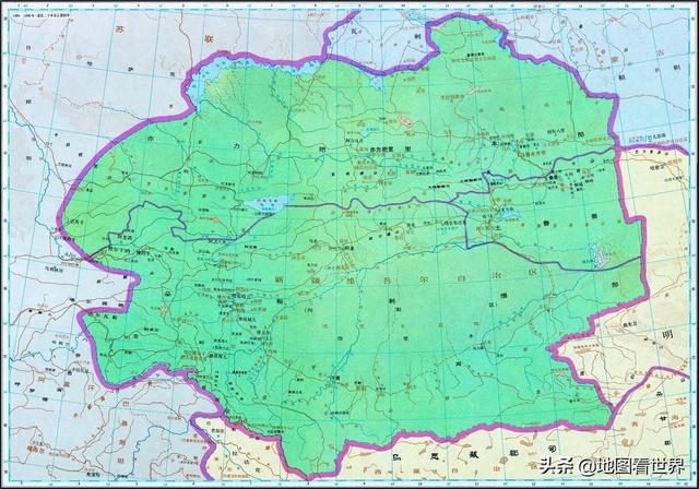 -新疆历史地图和沿革，图解新疆是什么时候划入中国版图的-第14图
