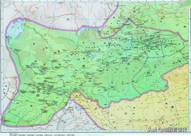 -新疆历史地图和沿革，图解新疆是什么时候划入中国版图的-第8图