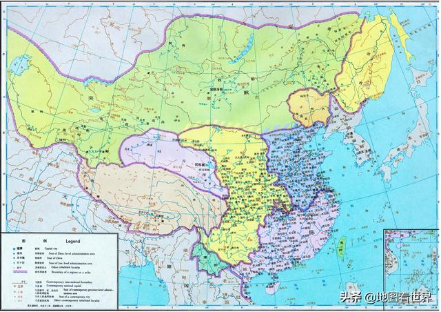 -新疆历史地图和沿革，图解新疆是什么时候划入中国版图的-第6图