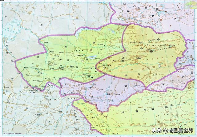 -新疆历史地图和沿革，图解新疆是什么时候划入中国版图的-第11图
