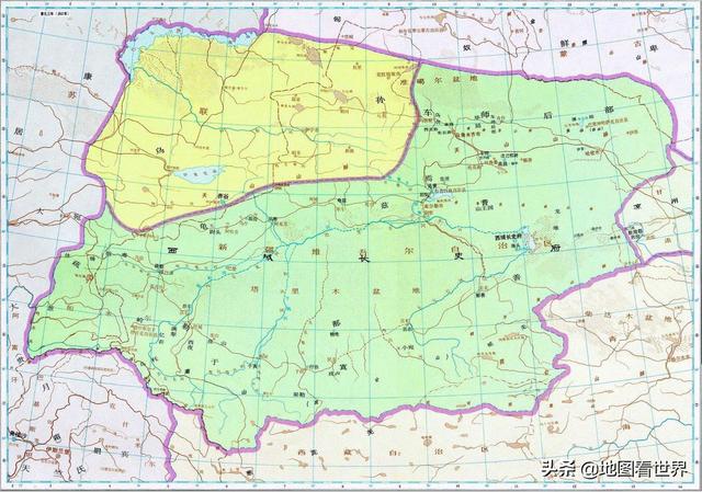 -新疆历史地图和沿革，图解新疆是什么时候划入中国版图的-第3图