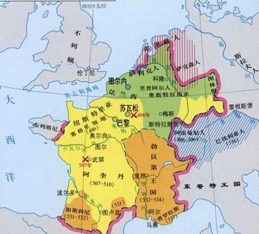 -从法兰克王国分离出的西法兰克王国，是如何发展成法兰西王国的？-第2图