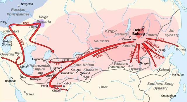 -攻灭花剌子模：蒙古帝国的首次大规模西征与中亚黄金时代终结-第10图