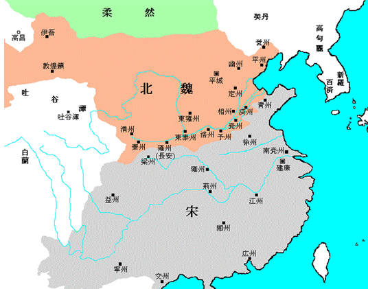 鲜卑族的迁移和兴衰-民族史