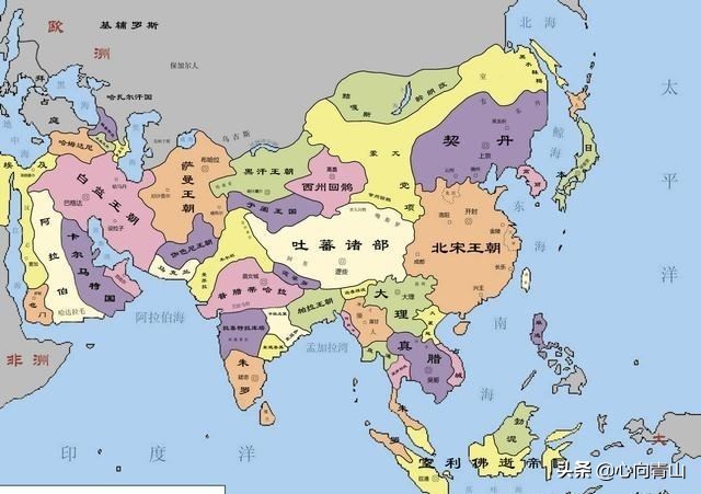 -西辽西征扩土前的中亚局势——三大突厥王朝将中亚带入伊斯兰时代-第7图