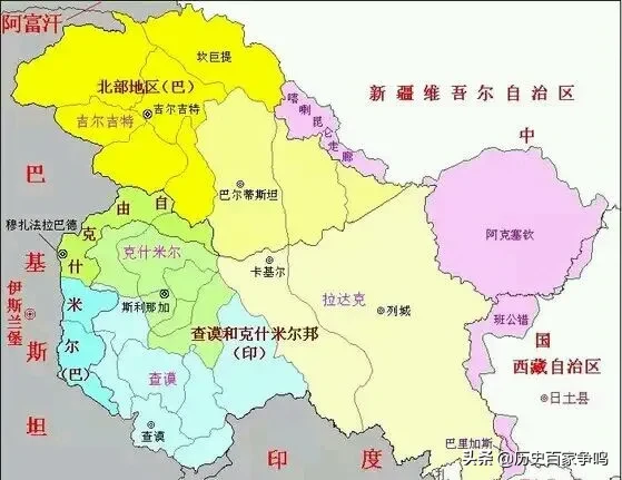 唐朝的大小勃律是今天什么地方