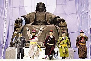 蒙古成吉思汗像