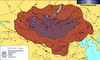 鲜卑2世纪历史地图