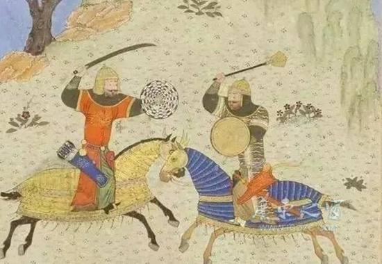 新疆伊斯兰圣战中的喀喇汗骑兵