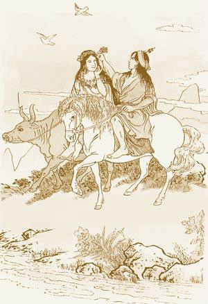 契丹人的白马青牛起源神话