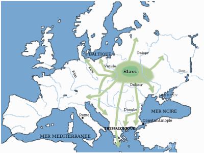 斯拉夫民族的起源与三大斯拉夫族群的形成-民族史