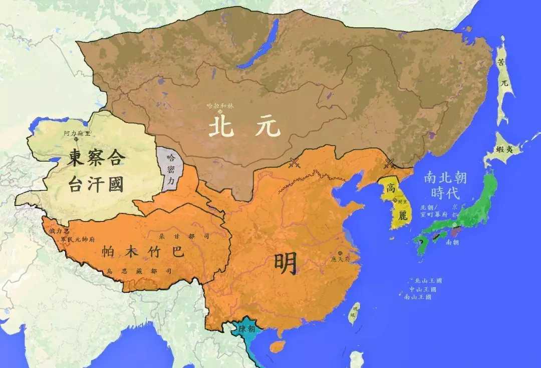 明太祖北伐蒙古-民族史