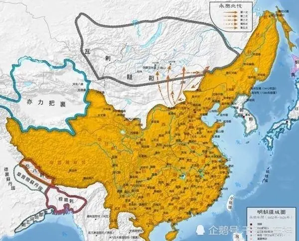 明朝和蒙古互称南北朝，为满清统一打下基础-民族史