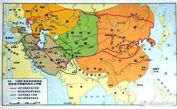 哈萨克和乌孜别克都源于金帐汗国下属蓝帐汗国