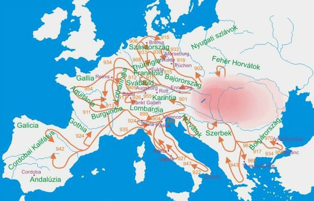 东方的马扎尔人是怎样扎根中欧的？-民族史