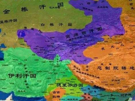 术赤后人在中亚的博弈-民族史