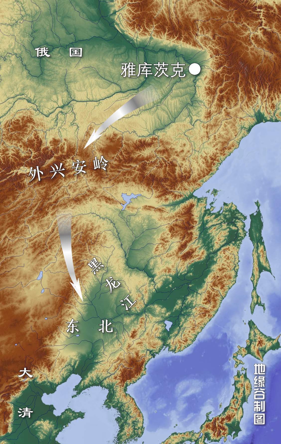 俄罗斯侵略中国的黑龙江流域-民族史